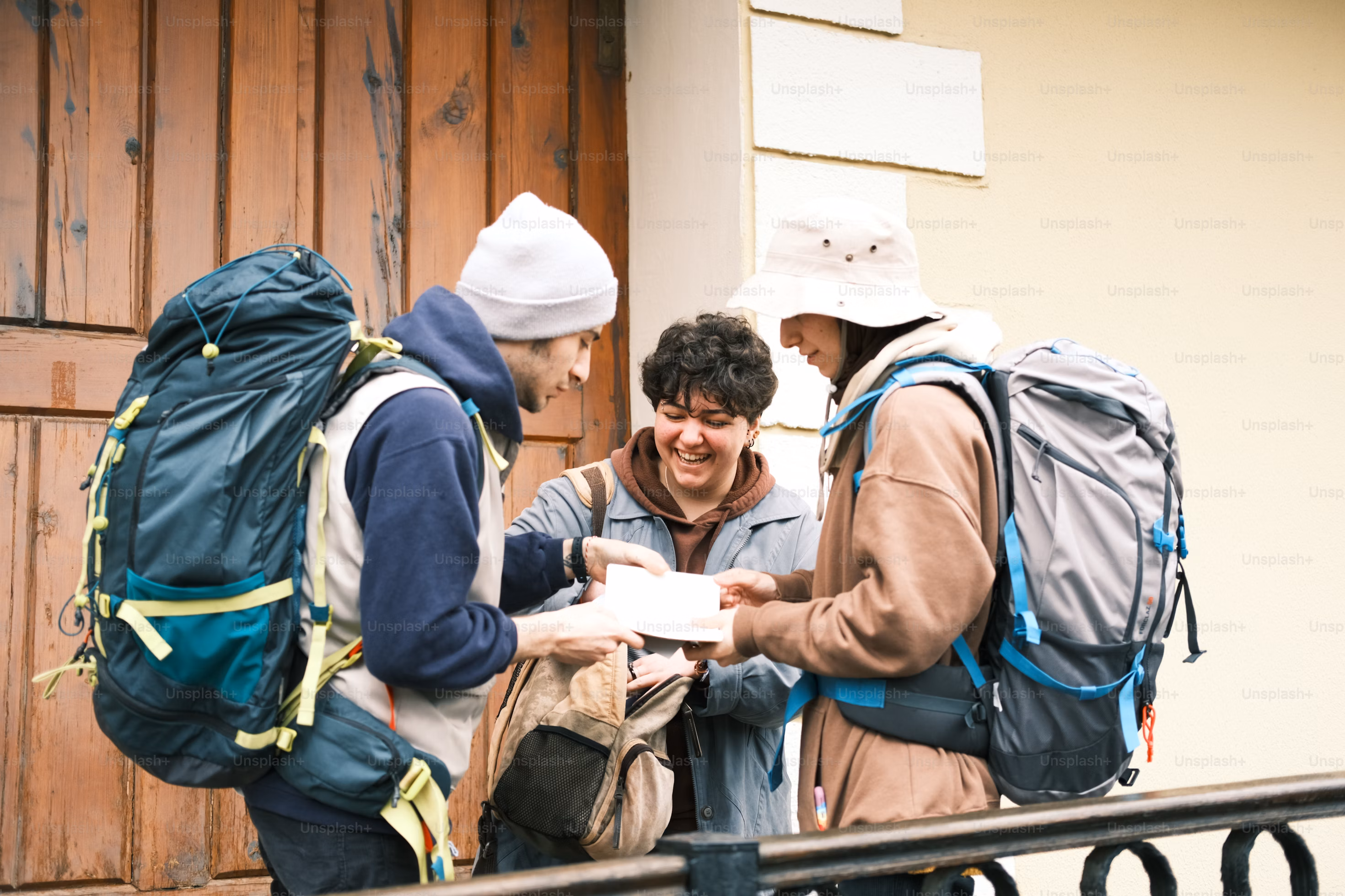Students engaging with local community in Nepal